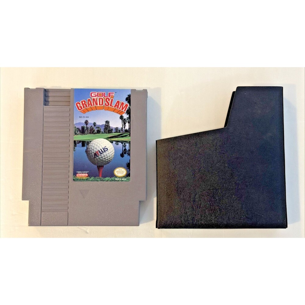golf grand slam nintendo NES (nintendo, NES) tested works vtg